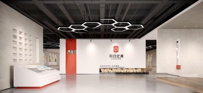 现代美术展厅3D模型下载